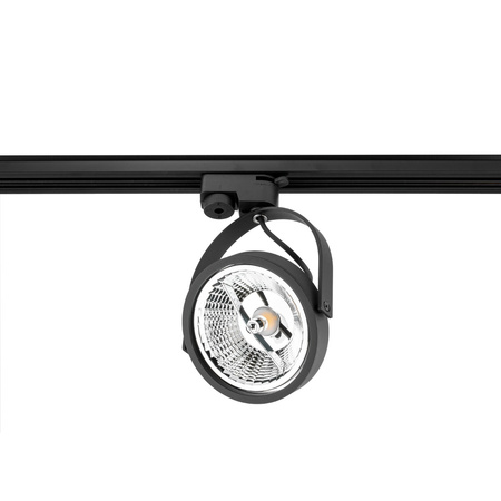 Kolejové bodové svítidlo LEON ES111 stropní svítidlo Pohyblivé černé