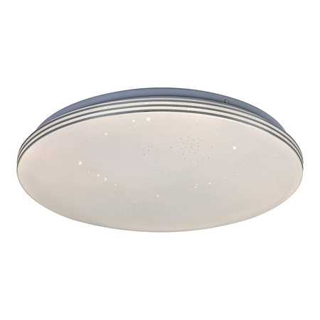 Plafond LED stropní svítidlo Povrchová montáž 30W 2100lm 4000K Chrome Moderní Toma Rabalux