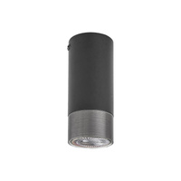 Reflektorové stropní svítidlo GU10 Black Minimalist Zircon Rabalux