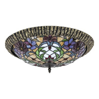 Plafond LED stropní svítidlo povrchová montáž 2x E27 hnědá Classic Mirella Rabalux