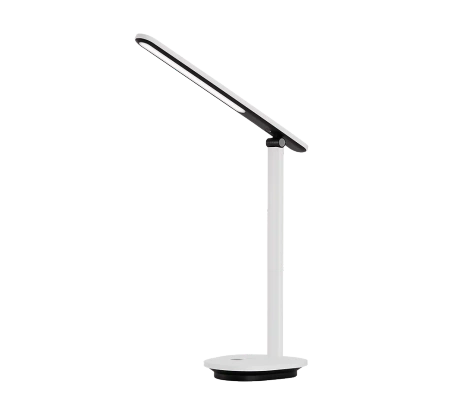 IVORY 5W CCT LED stolní stolní lampa. stmívatelné USB. bílá PHILIPS