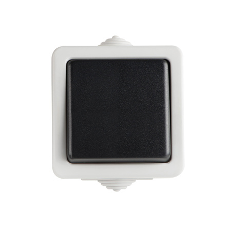 Jednopólový spínač TEKNO IP54 šedý KANLUX