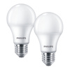 2x LED žárovka E27 A60 10W = 75W 1055lm 2700K Warm 180° Essential Philips