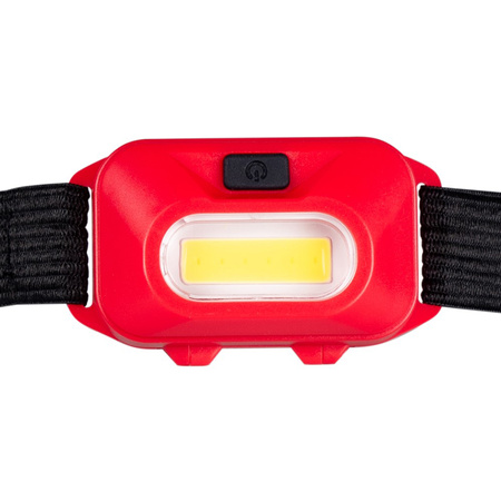 Bateriový červený světlomet COB IP44 150lm VA0118 Vayox