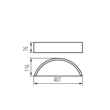 Nástěnné svítidlo LED Povrchové svítidlo E27 černé Jasmin Kanlux