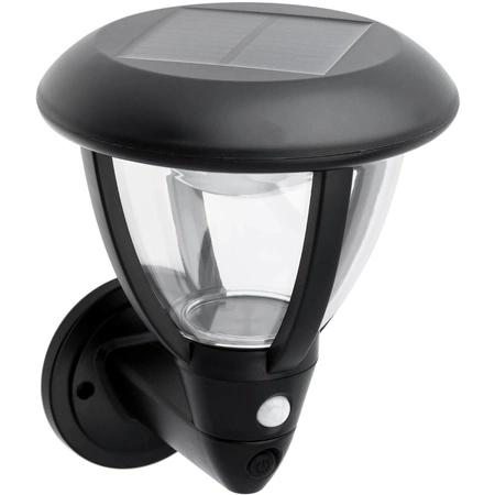 Solární zahradní nástěnné svítidlo Elevation LED nástěnné svítidlo s pohybovým a soumrakovým senzorem 4000K IP44