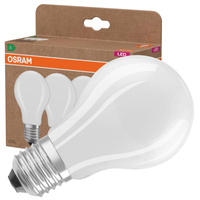 3x LED žárovka A60 E27 7,2W = 100W 1521lm 2700K Warm 300° Filament CLASSIC ENERGY EFFICIENCY Osram