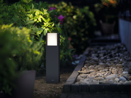 Venkovní LED zahradní svítidlo ARBOR myGarden 6W 2700K IP44 Tyč 40cm Antracit PHILIPS