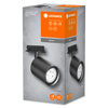 LED panel pod omítku GU10 Eyelet Spot Black Tracklight Ledvance