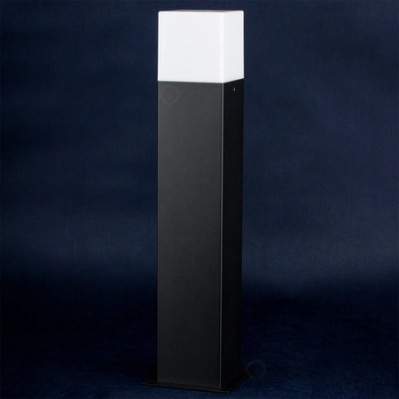 LED zahradní lampa E27 NEW YORK TUBA tyč 44cm grafitová - GOLDLUX (Polux)