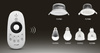 LED CCT rádiové dálkové ovládání 4ZÓNOVÉ KOLO Wi-Fi 2.4 GHz Mi-Light - FUT006