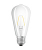 LED žárovka ST64 E27 2,5W = 25W 250lm 2700K Warm 300° Retrofit Filament CLASSIC Osram