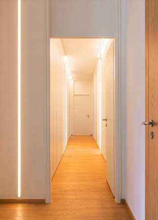 LED pásek 12V COB 35W 300LED 2835 teplá bílá 8mm 5m ECOLIGHT