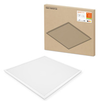 LED panel Kancelářské svítidlo Stropní svítidlo 28W 3640lm 3000K Warm Dimmable Surface mounted Flush mounted White 62x62cm UGR19 Comfort Ledvance