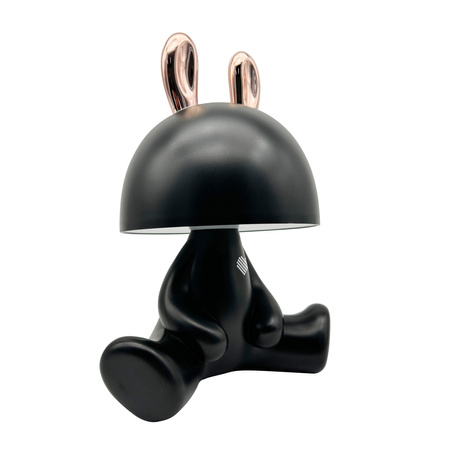 Dekorativní LED lampa 2,5W 59lm 4000K neutrální černá zlatá stmívatelná Fancy Sanico Goldlux