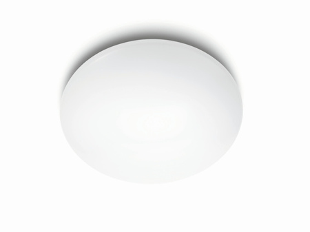 Plafond LED stropní svítidlo SUEDE 24W 2700K 38cm bílé Kulaté stropní svítidlo PHILIPS pro povrchovou montáž