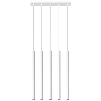 PASTELO 5xG9 Závěsné stropní svítidlo Minimalistické bílé SOLLUX
