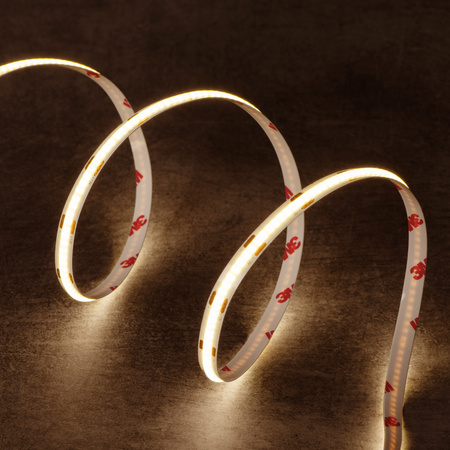 LED COB flexibilní pásek 10W/m 920lm/m 12V 3000K Warm CRI90 5m LCOB Kanlux