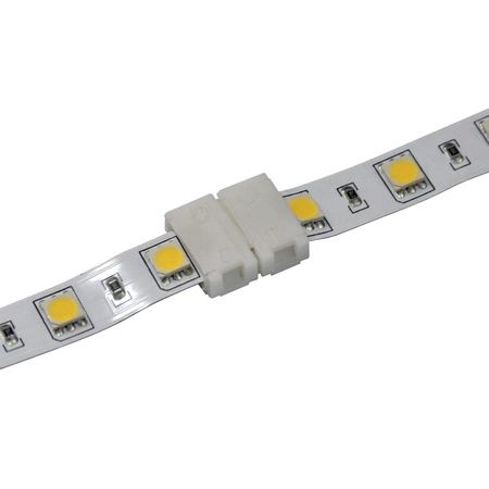 Konektor pro LED pásky 2pin 10mm bílý Sanico Goldlux