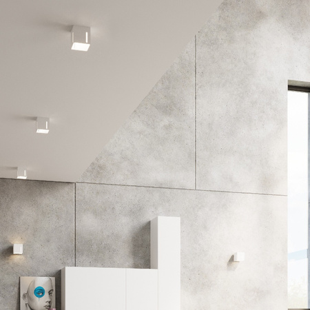 Nástěnné svítidlo LED PIXAR G9 Upstairs Downstairs Cube White SOLLUX