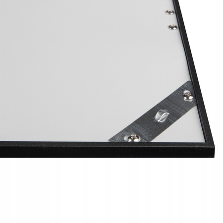 LED panelové stropní svítidlo 40W 3200lm 4000K neutrální zavěšené čtvercové černé Lumio Masterled