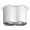 Stropní svítidlo LED Spot Pillar White 2x5W CCT PHILIPS HUE Bluetooth Zigbee + stmívač