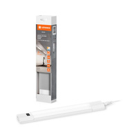 Ledvance Lineární hrana LED nábytek základna světlo s čidlem pohybu 4W 290lm CCT stmívatelné bílé 30cm Lineární hrana Ledvance