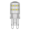 LED žárovka s kapslí G9 3W = 30W 320lm 2700K teplá bílá 300° Dimmable Ledvance