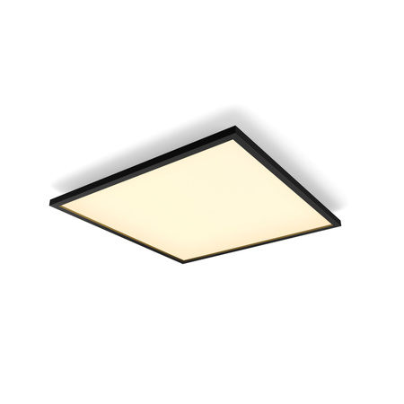 Panelové LED stropní svítidlo pro povrchovou montáž 60x60 cm 39W 1940lm IP20 White Ambiance TW Black Smart SMART Zigbee Bluetooth Aurelle Philips HUE