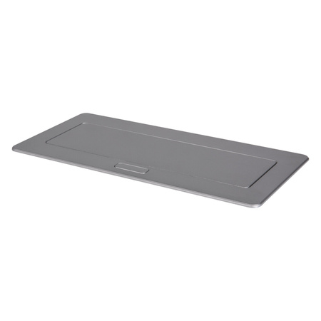 Stolní box BIURO+ 12x24cm stříbrný KANLUX