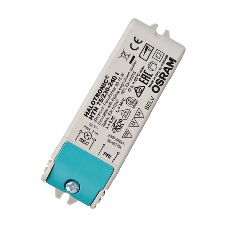 Halogenový zdroj Fázový stmívač 20 - 75W 11.5 - 11.7V OSRAM Compact