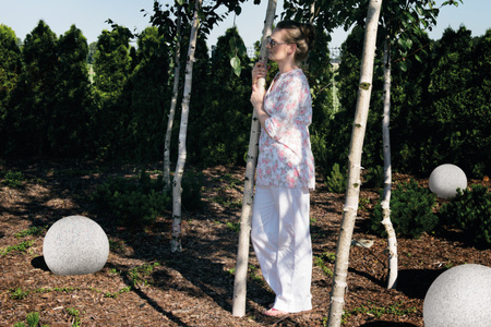 KULA STONO Svítidlo zahradní 40cm E27 IP65 Kanlux