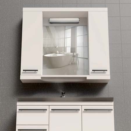 LED nástěnné svítidlo do koupelny 8W 1000lm 4000K neutrální bílá chrom IP44 ALEX Sanico Goldlux