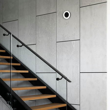 Plafond LED lampa 15W 1125lm 5000K Neutrální 120° IP65 IK07 Povrchová montáž Černá VIDEX