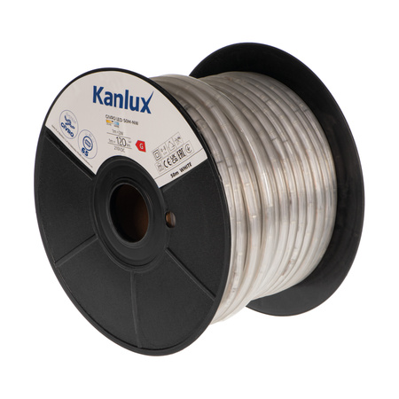 LED světelná hadice flexibilní hermetická 100W 210V 4000K neutrální 120lm/m IP65 50m GIVRO Kanlux