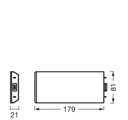 LED pod skříňku Ledvance bezrámová 3,85W 250lm 3000K teplá stmívatelná bílá pod skříňku Ledvance lampa se senzorem pohybu