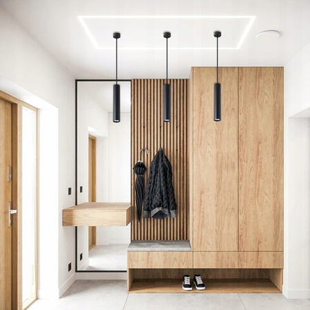 KEON GU10 nastavitelné stropní závěsné svítidlo černé a zlaté MASTERLED