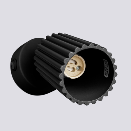 Nástěnné svítidlo Reflektor Tuba Spot GU10 Black Carbon Deep Space SL.1579 Sollux