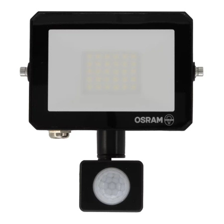 LED reflektor Halogenový venkovní reflektor 20W 4000K 1800lm IP65 se senzorem pohybu a soumraku SENSOR FLOODLIGHT LUX OSRAM