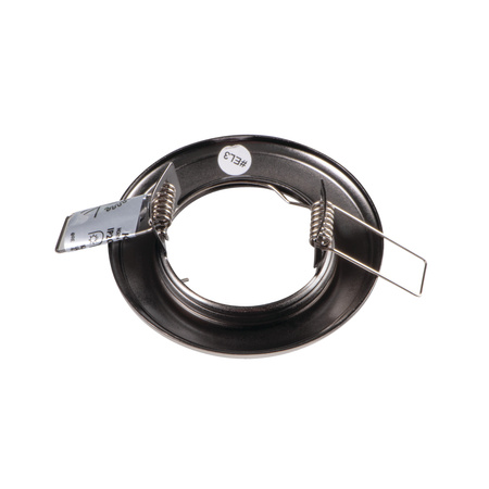 Halogenová bodová LED GU5.3 Round Graphite Nickel Horn Kanlux pro zápustnou montáž