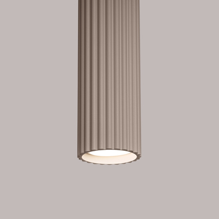 Hliníková stropní závěsná lampa GU10 Taupe Carbon Deep Space SL.1759 Sollux