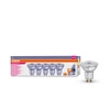 5x LED žárovka GU10 4.5W = 50W 350lm 3000K Teplá bílá 36° CRI90 DIMMABLE OSRAM Parathom