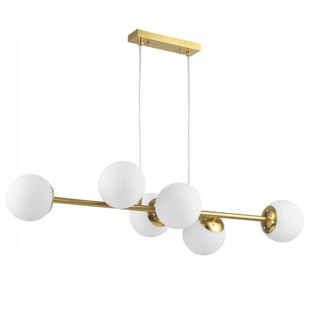 Stropní svítidlo Masterled 6x E27 Gold Bali Pendant Lamp