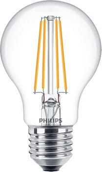 E27 A60 LED žárovka 7W = 60W 850lm 4000K Neutrální vlákno PHILIPS