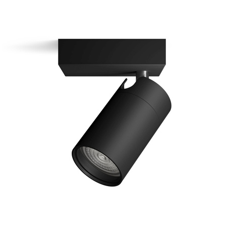 Nástěnné svítidlo GU10 IP44 černé Kosipo Philips