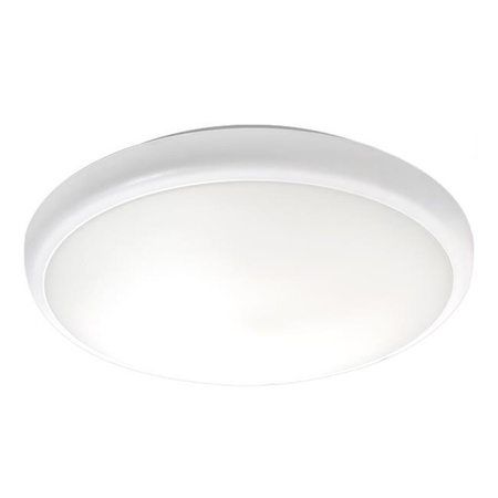 Plafond LED stropní svítidlo do koupelny Povrchová montáž 22W lm 4000K Neutrální 120° se senzorem pohybu Kulaté bílé IP65 Midas Masterled