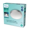 Plafond LED lampa pro povrchovou montáž DORIS 17W 4000K IP44 31cm Satin PHILIPS