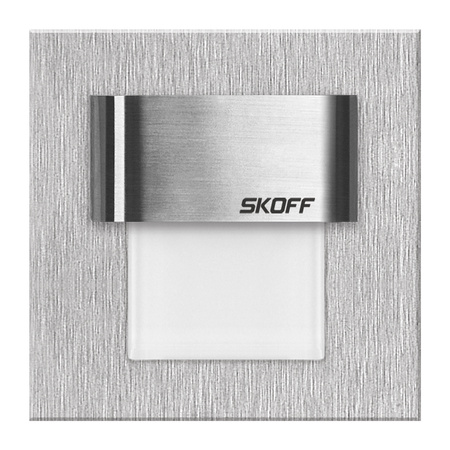 LED schodišťové svítidlo 0.4W modré 10V DC IP66 Cut Inox TANGO MINI Skoff
