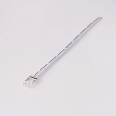 Konektor pro LED COB NEON MONO 8mm jednostranný úhelník s vodičem