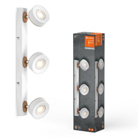 LED stropní svítidlo LED reflektor 3bodový dekorativní 14,4W bílý LEDVANCE